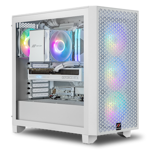 White Gaming PC